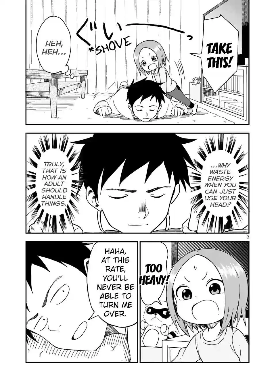 Karakai Jouzu no (Moto) Takagi san Ch. 65