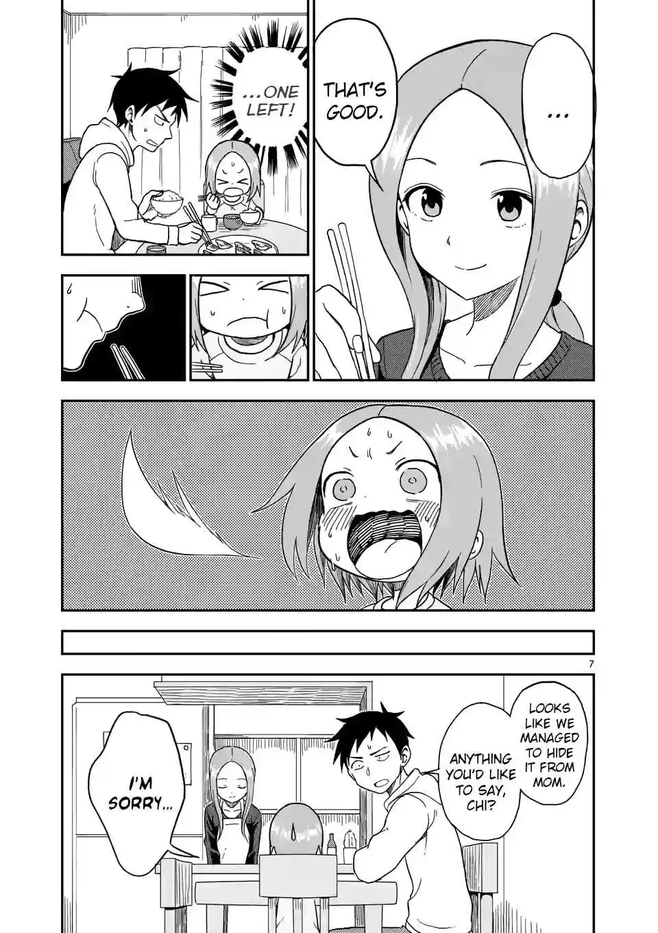 Karakai Jouzu no (Moto) Takagi san Ch. 67