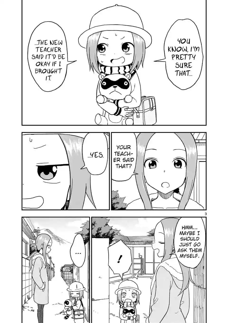 Karakai Jouzu no (Moto) Takagi san Ch. 72