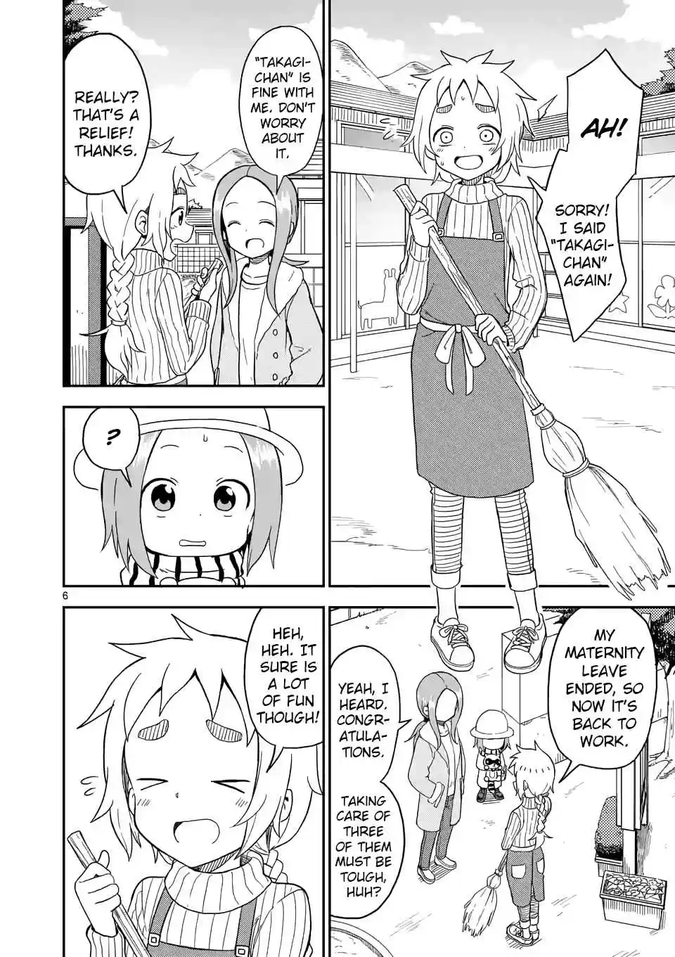 Karakai Jouzu no (Moto) Takagi san Ch. 72