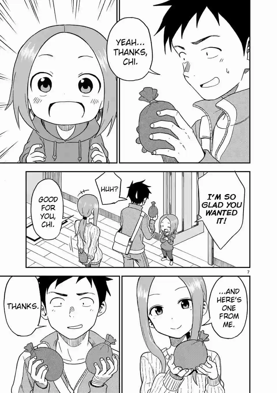 Karakai Jouzu no (Moto) Takagi san Ch. 75