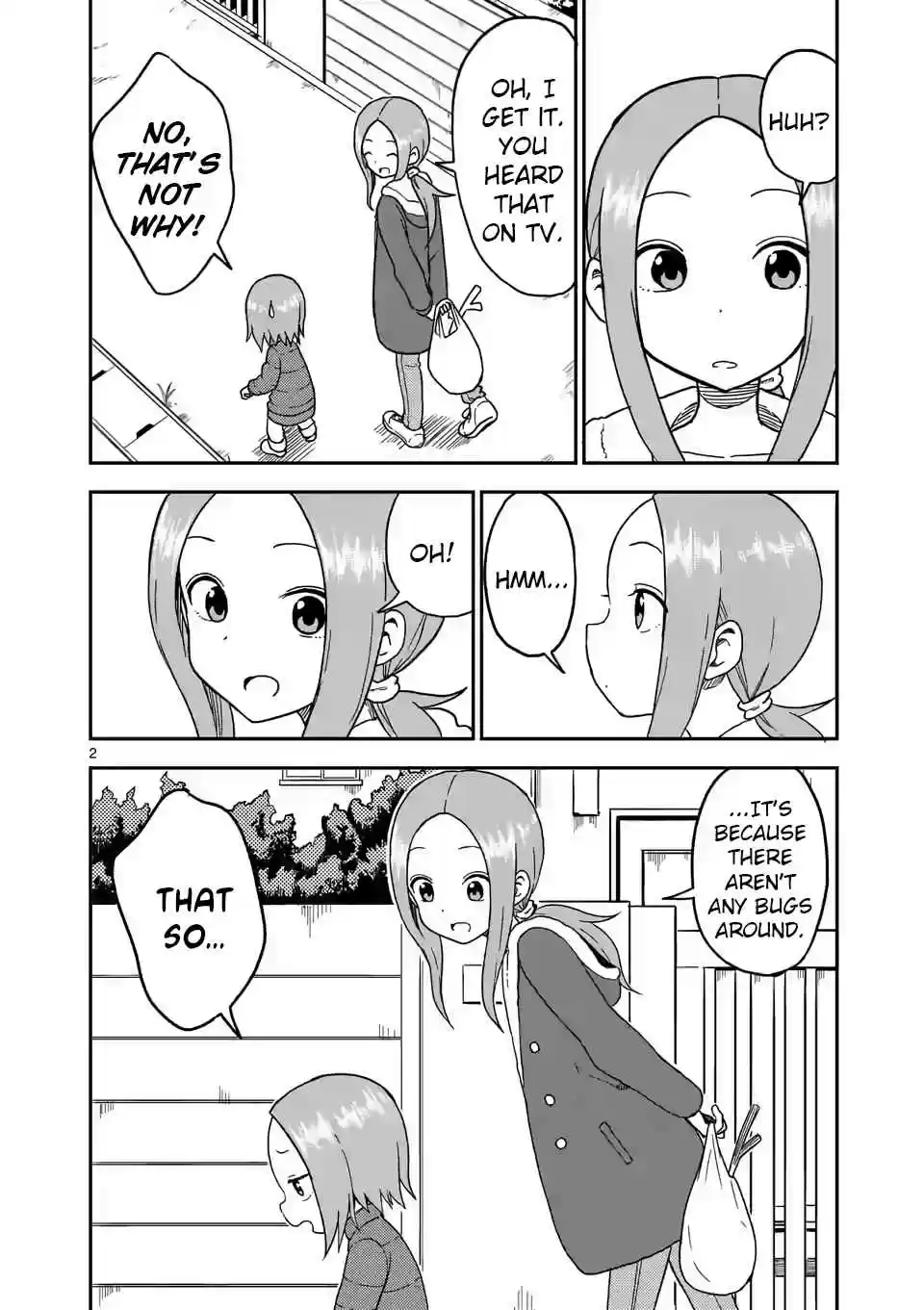 Karakai Jouzu no (Moto) Takagi san Ch. 76