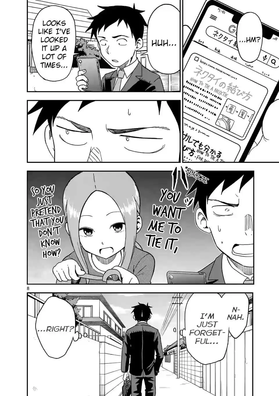 Karakai Jouzu no (Moto) Takagi san Ch. 81