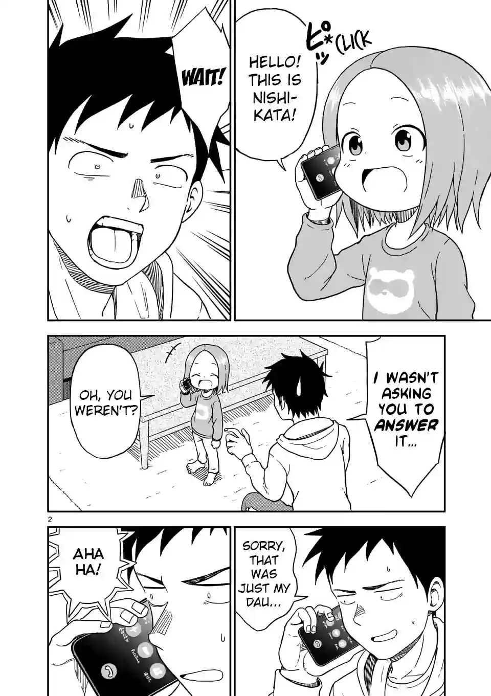 Karakai Jouzu no (Moto) Takagi san Ch. 86