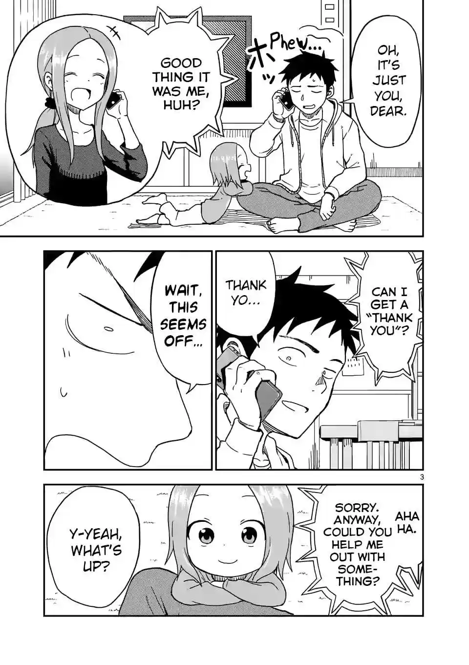 Karakai Jouzu no (Moto) Takagi san Ch. 86