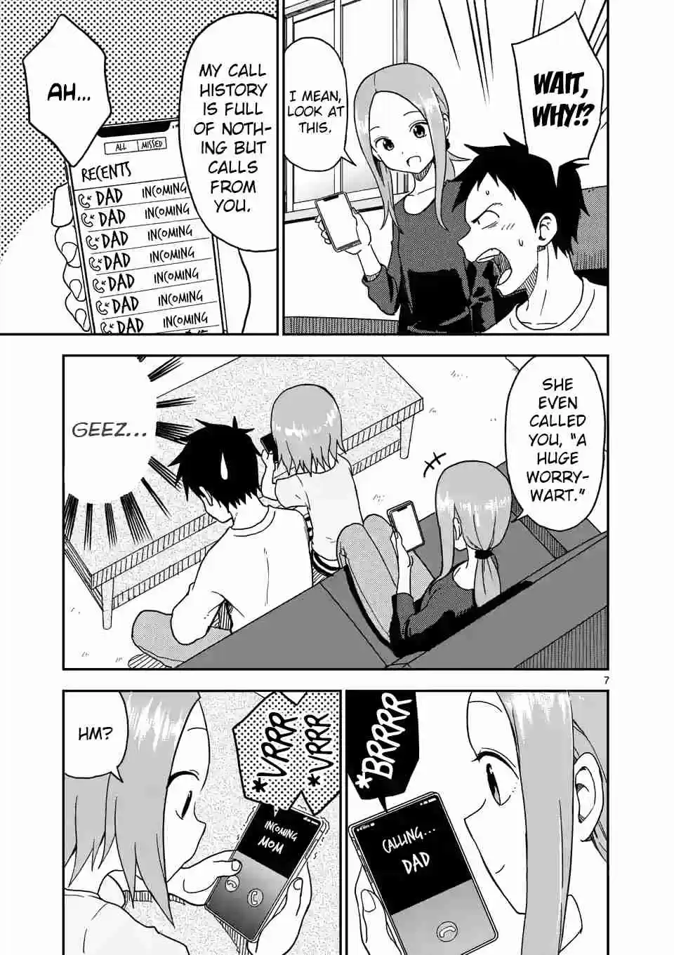 Karakai Jouzu no (Moto) Takagi san Ch. 86