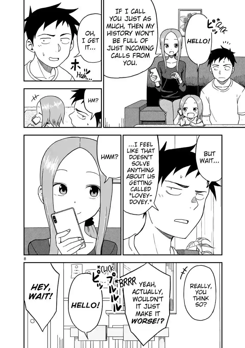 Karakai Jouzu no (Moto) Takagi san Ch. 86