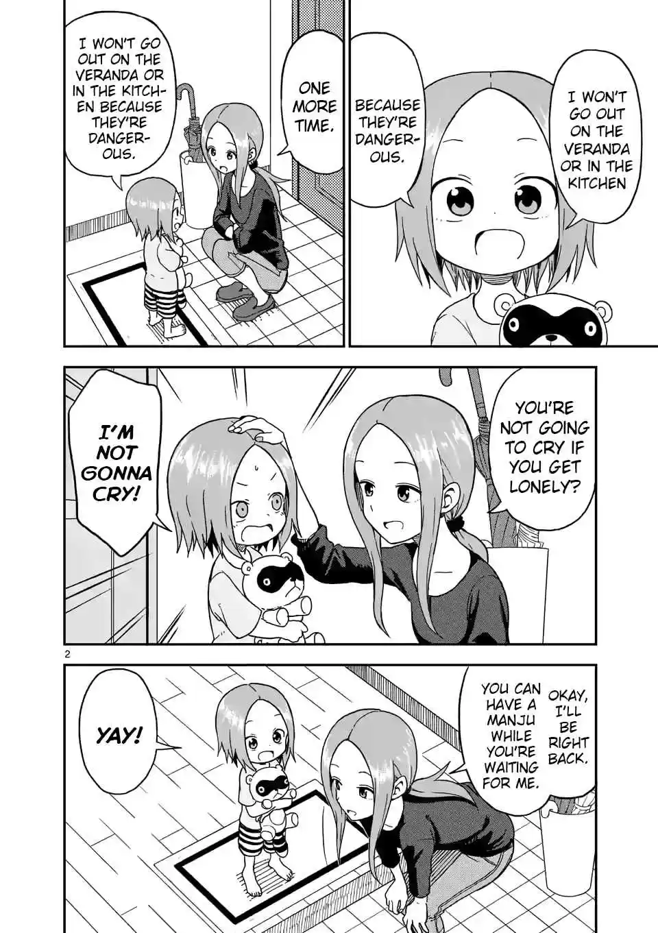 Karakai Jouzu no (Moto) Takagi san Ch. 87