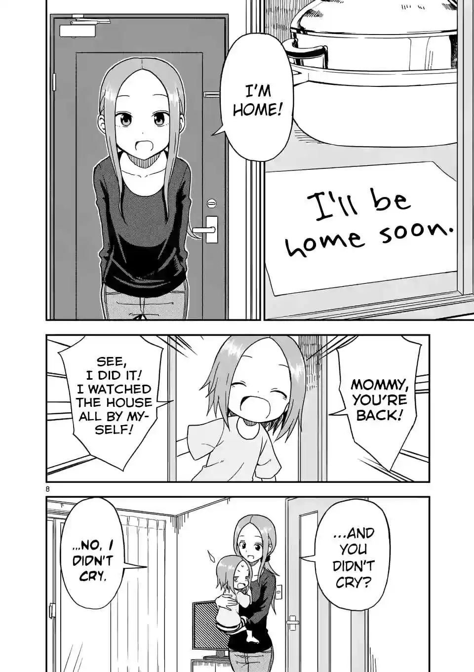 Karakai Jouzu no (Moto) Takagi san Ch. 87