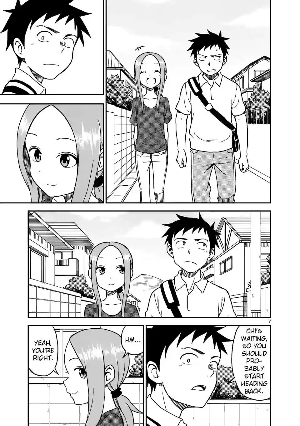 Karakai Jouzu no (Moto) Takagi san Ch. 99