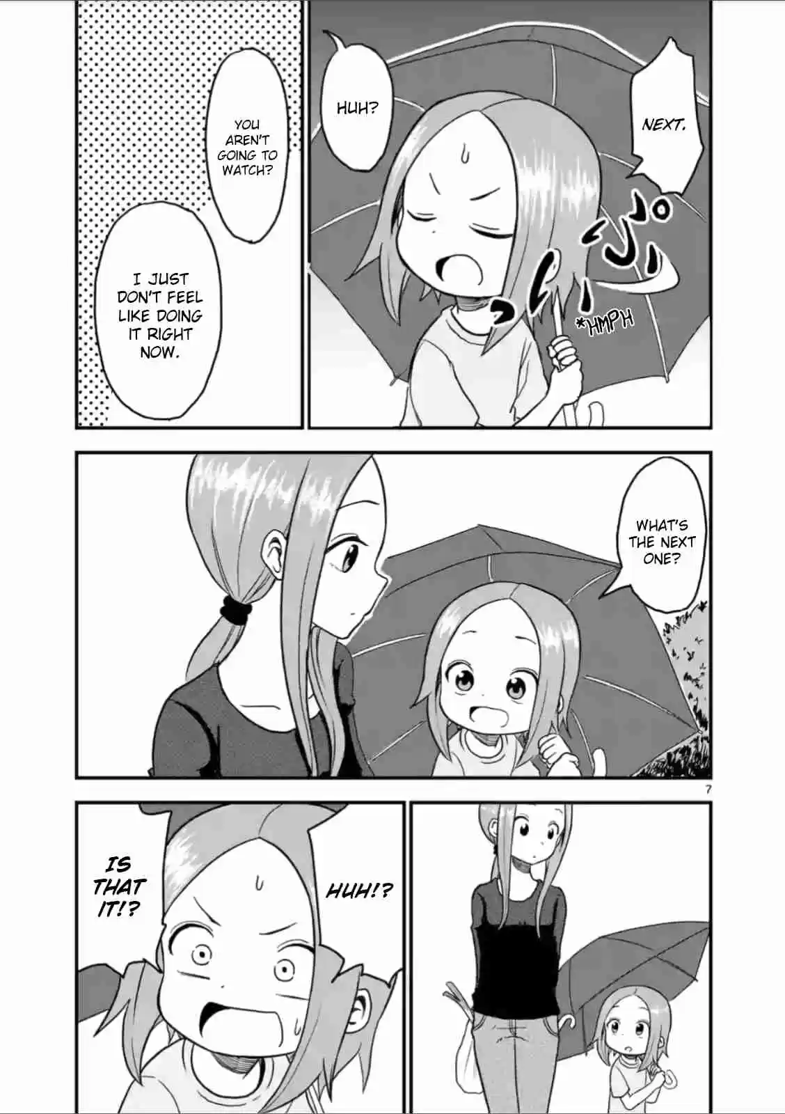 Karakai Jouzu no (Moto) Takagi-san Ch.20