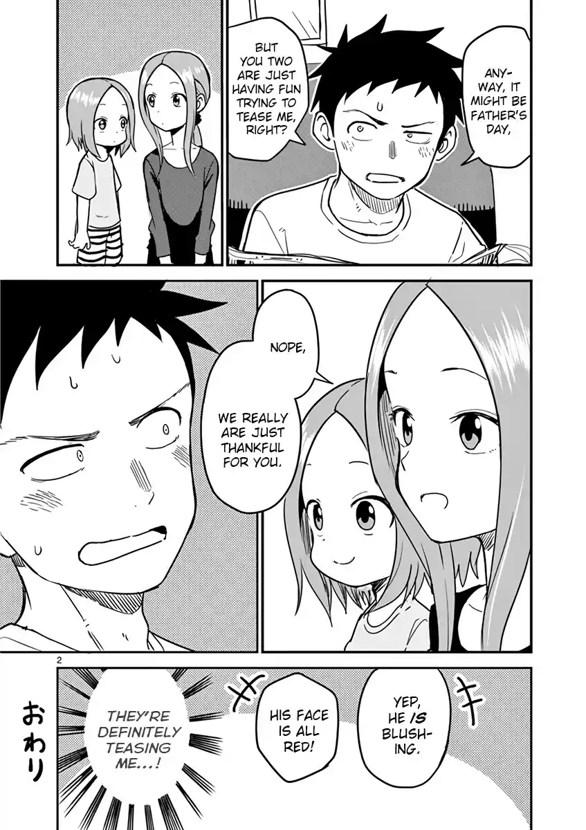 Karakai Jouzu No (Moto) Takagi-San Chapter 141.5