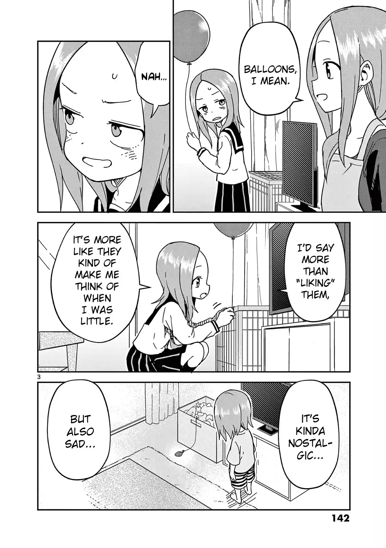Karakai Jouzu No (Moto) Takagi-San Chapter 155.5