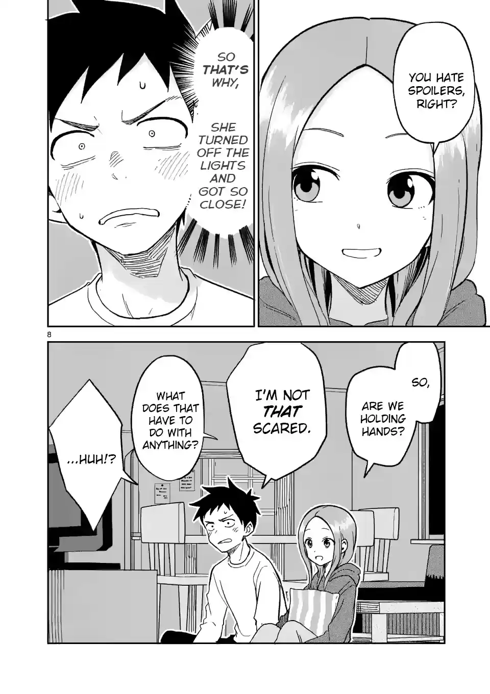 Karakai Jouzu No (Moto) Takagi-San Chapter 181