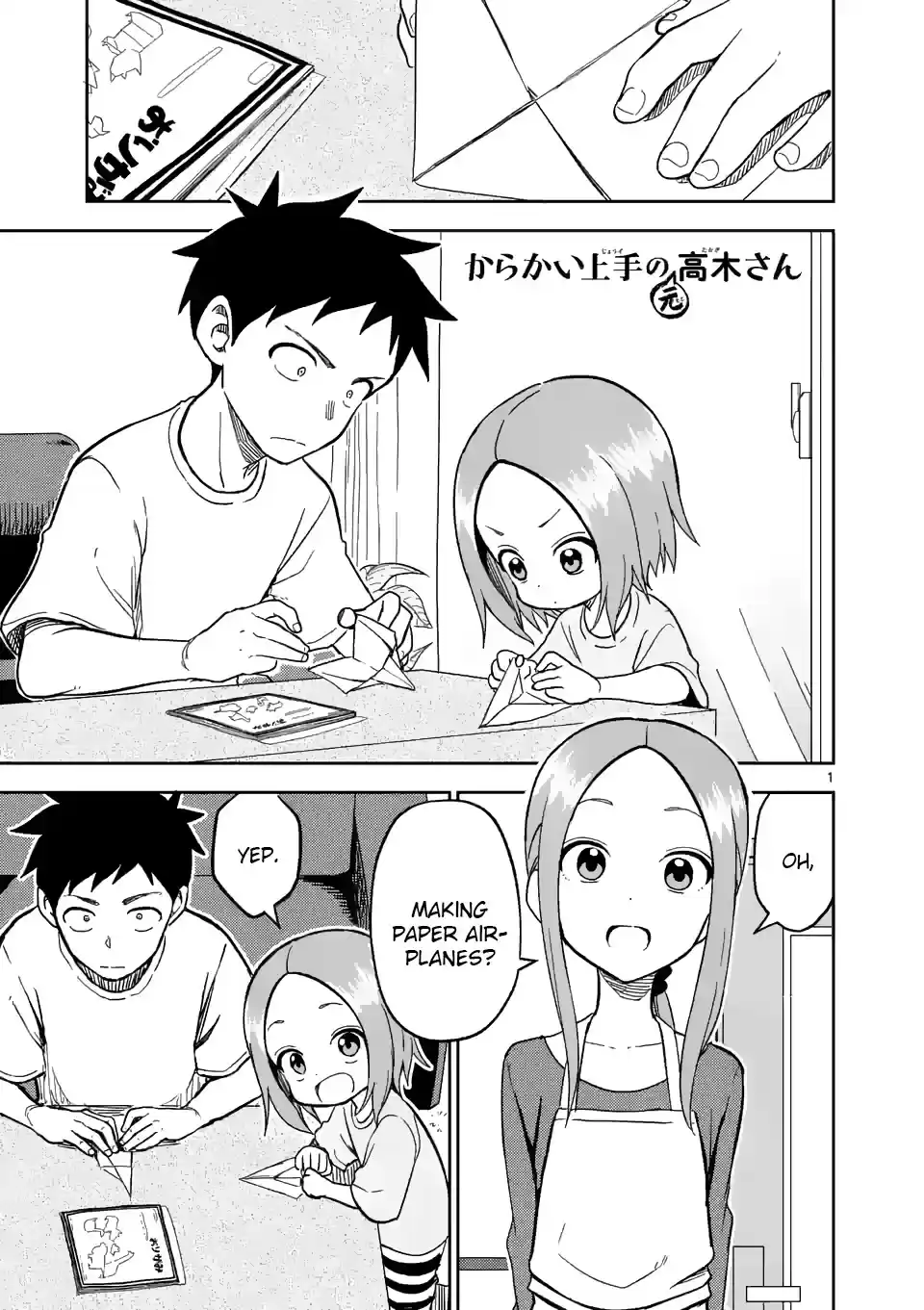 Karakai Jouzu No (Moto) Takagi-San Chapter 182