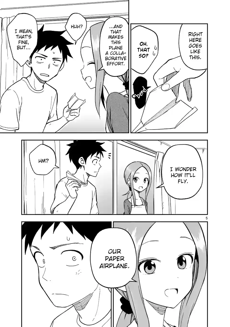 Karakai Jouzu No (Moto) Takagi-San Chapter 182