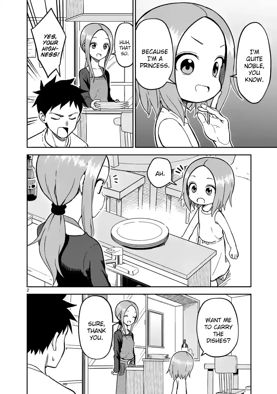Karakai Jouzu No (Moto) Takagi-San Chapter 183