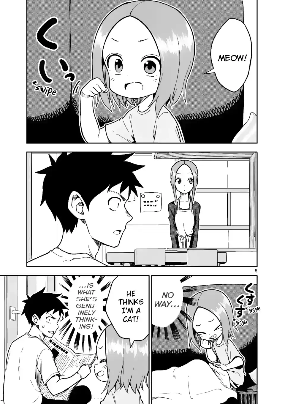 Karakai Jouzu No (Moto) Takagi-San Chapter 184