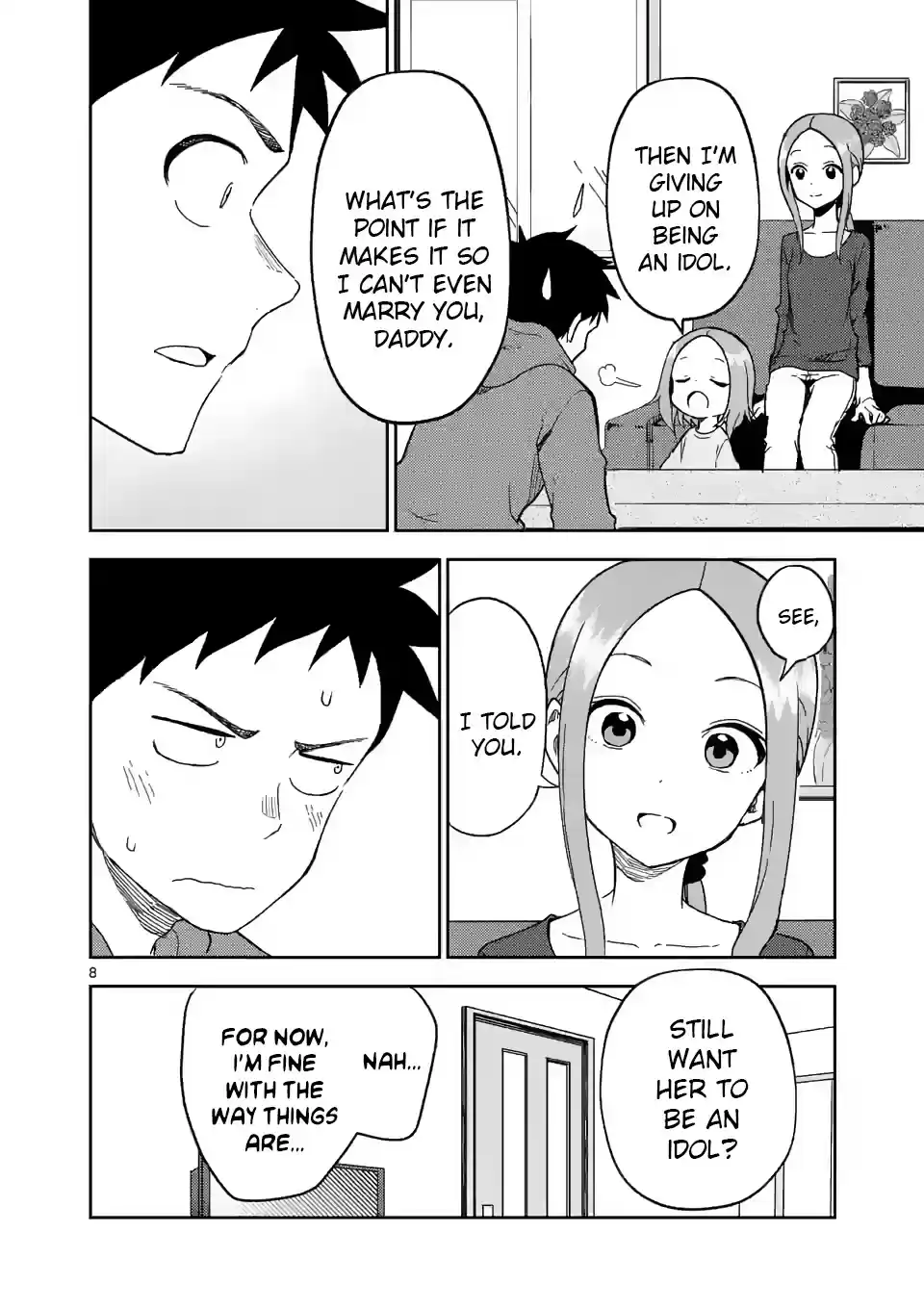 Karakai Jouzu No (Moto) Takagi-San Chapter 186