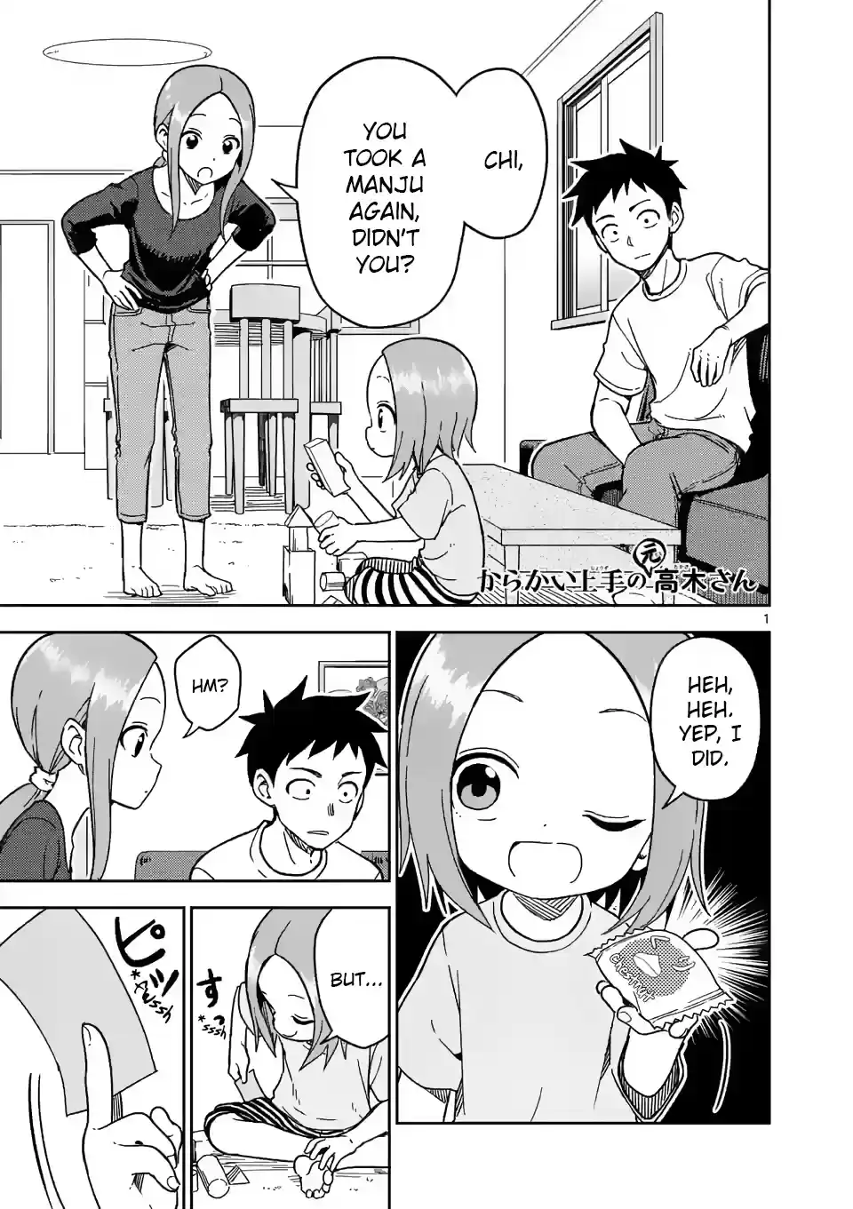 Karakai Jouzu No (Moto) Takagi-San Chapter 187