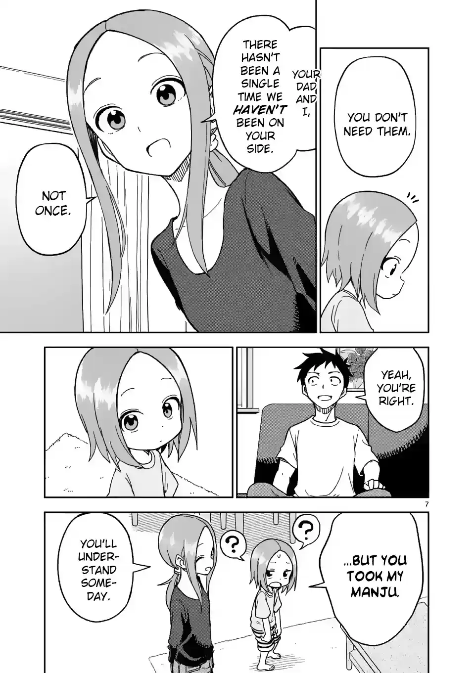 Karakai Jouzu No (Moto) Takagi-San Chapter 187