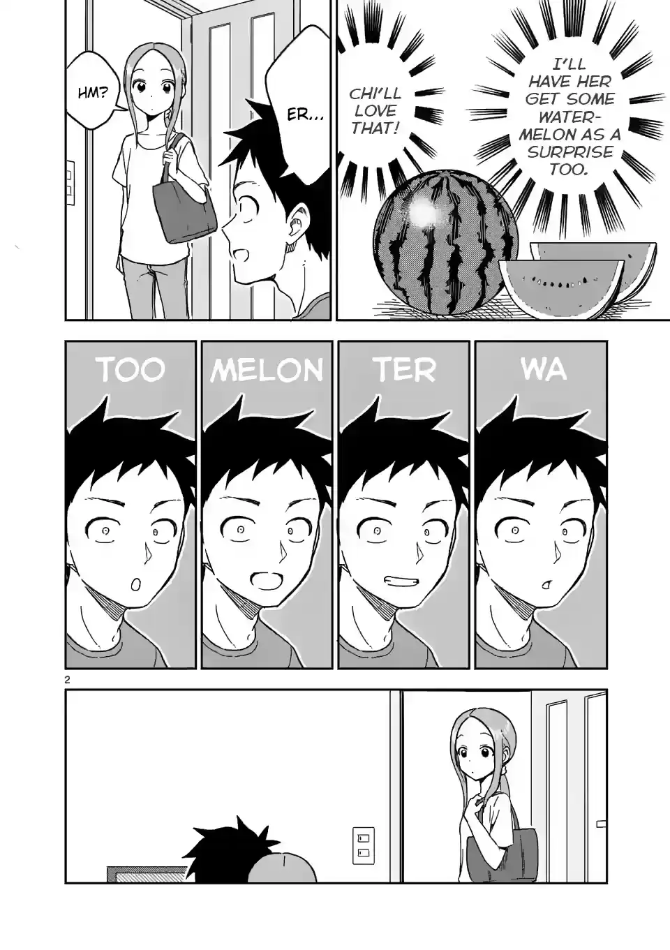 Karakai Jouzu No (Moto) Takagi-San Chapter 189