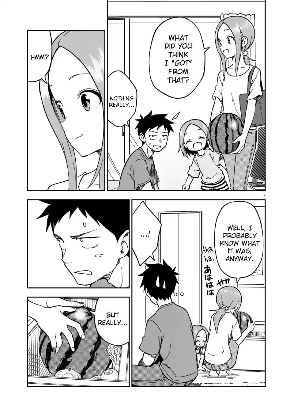 Karakai Jouzu No (Moto) Takagi-San Chapter 189