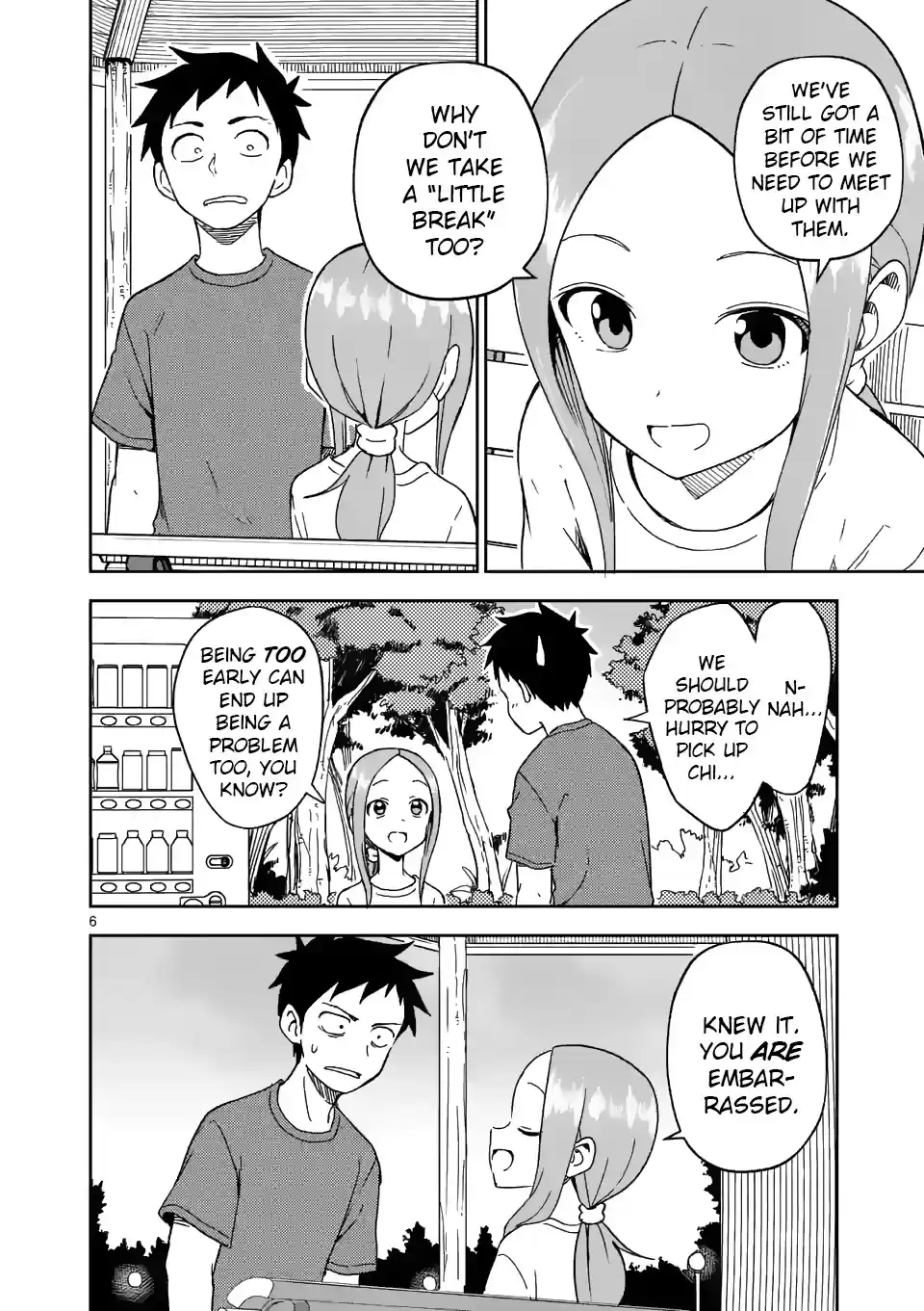 Karakai Jouzu No (Moto) Takagi-San Chapter 195
