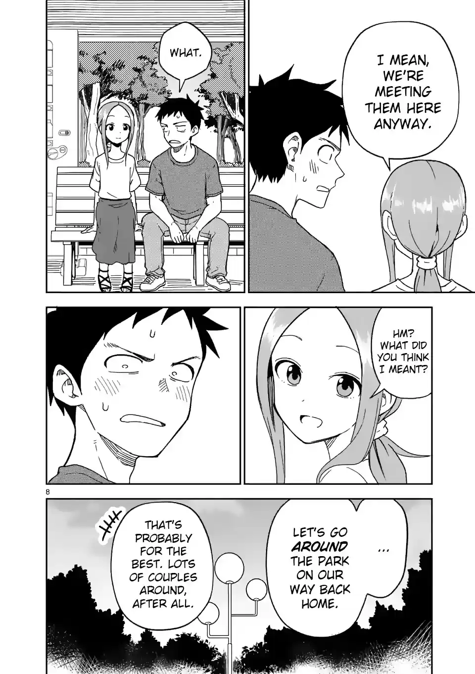 Karakai Jouzu No (Moto) Takagi-San Chapter 195