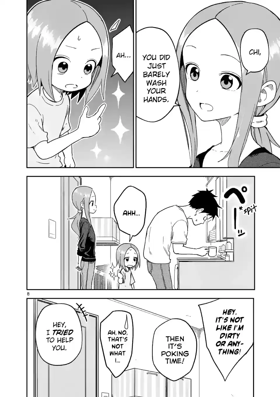 Karakai Jouzu No (Moto) Takagi-San Chapter 197