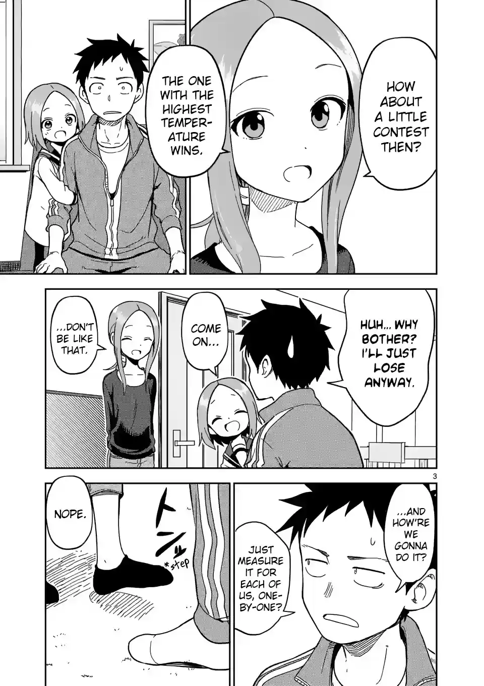 Karakai Jouzu No (Moto) Takagi-San Chapter 203
