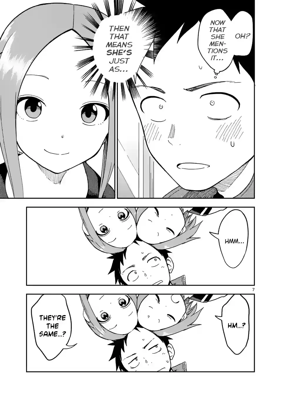 Karakai Jouzu No (Moto) Takagi-San Chapter 203