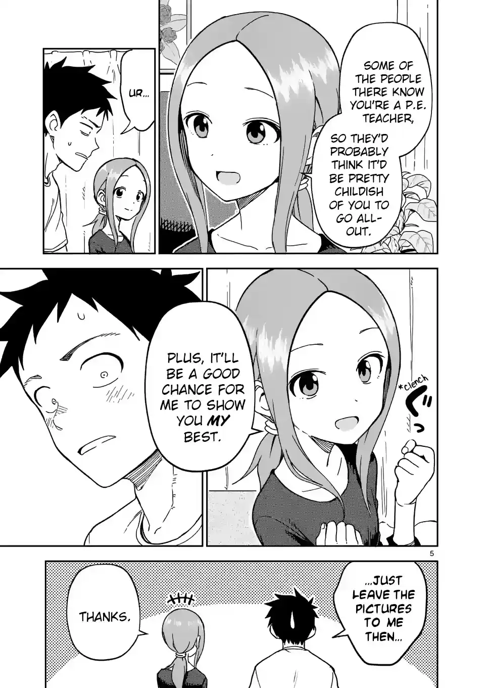 Karakai Jouzu No (Moto) Takagi-San Chapter 204