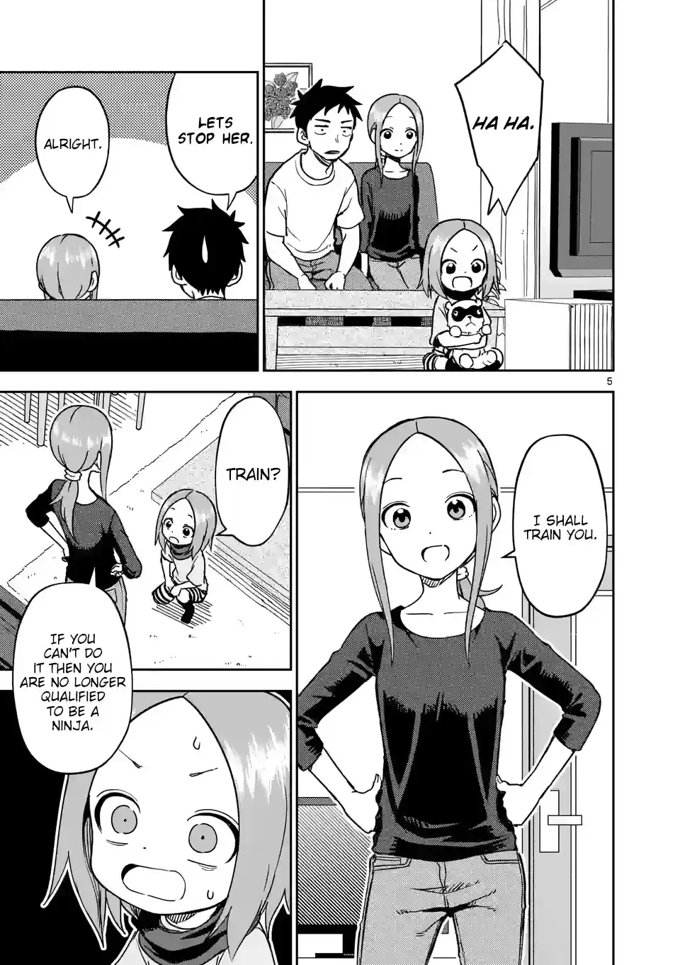 Karakai Jouzu No (Moto) Takagi-San Chapter 206