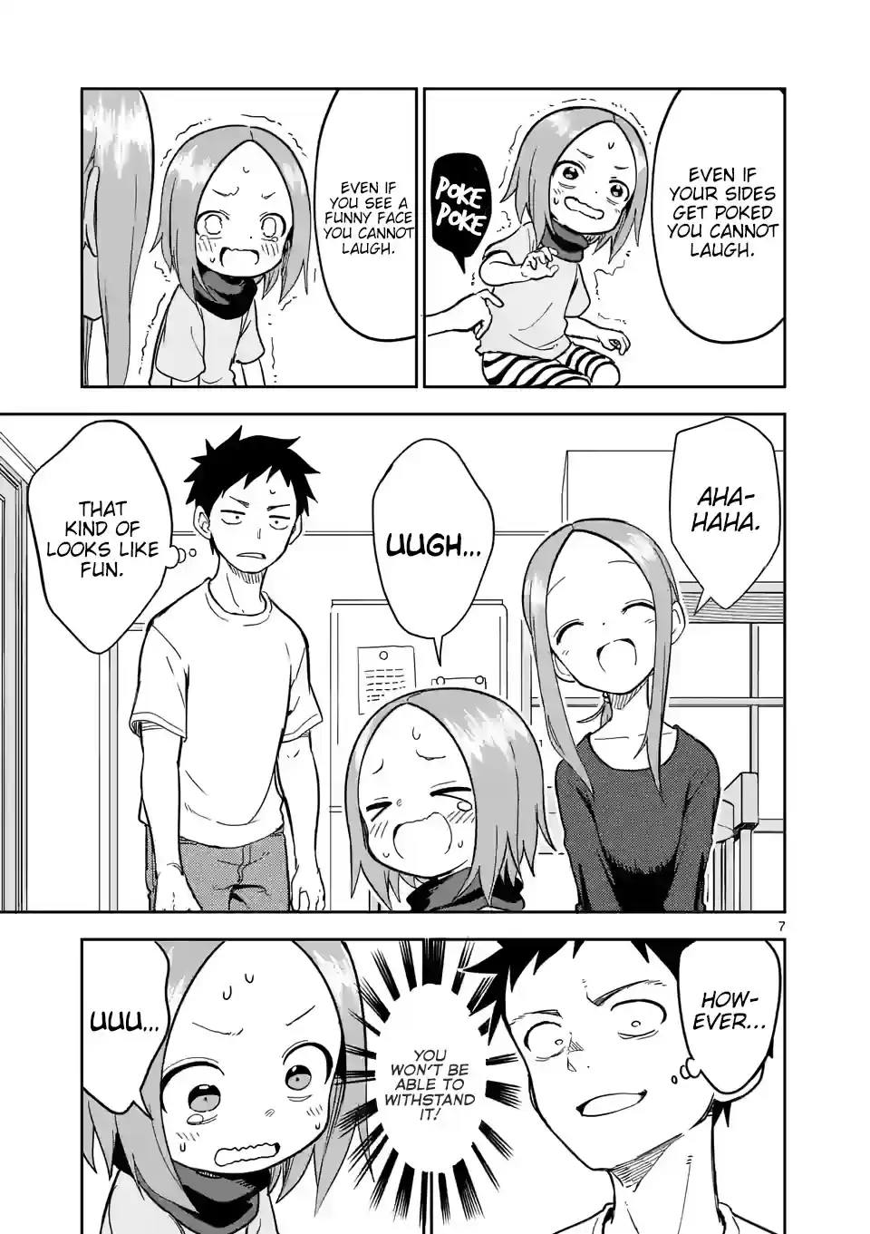 Karakai Jouzu No (Moto) Takagi-San Chapter 206