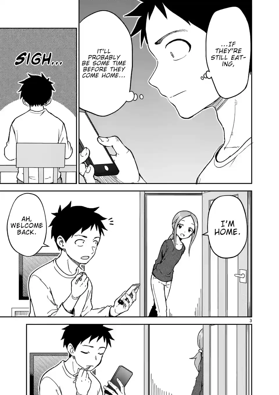 Karakai Jouzu No (Moto) Takagi-San Chapter 207