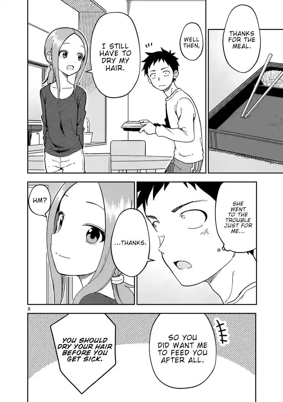 Karakai Jouzu No (Moto) Takagi-San Chapter 207