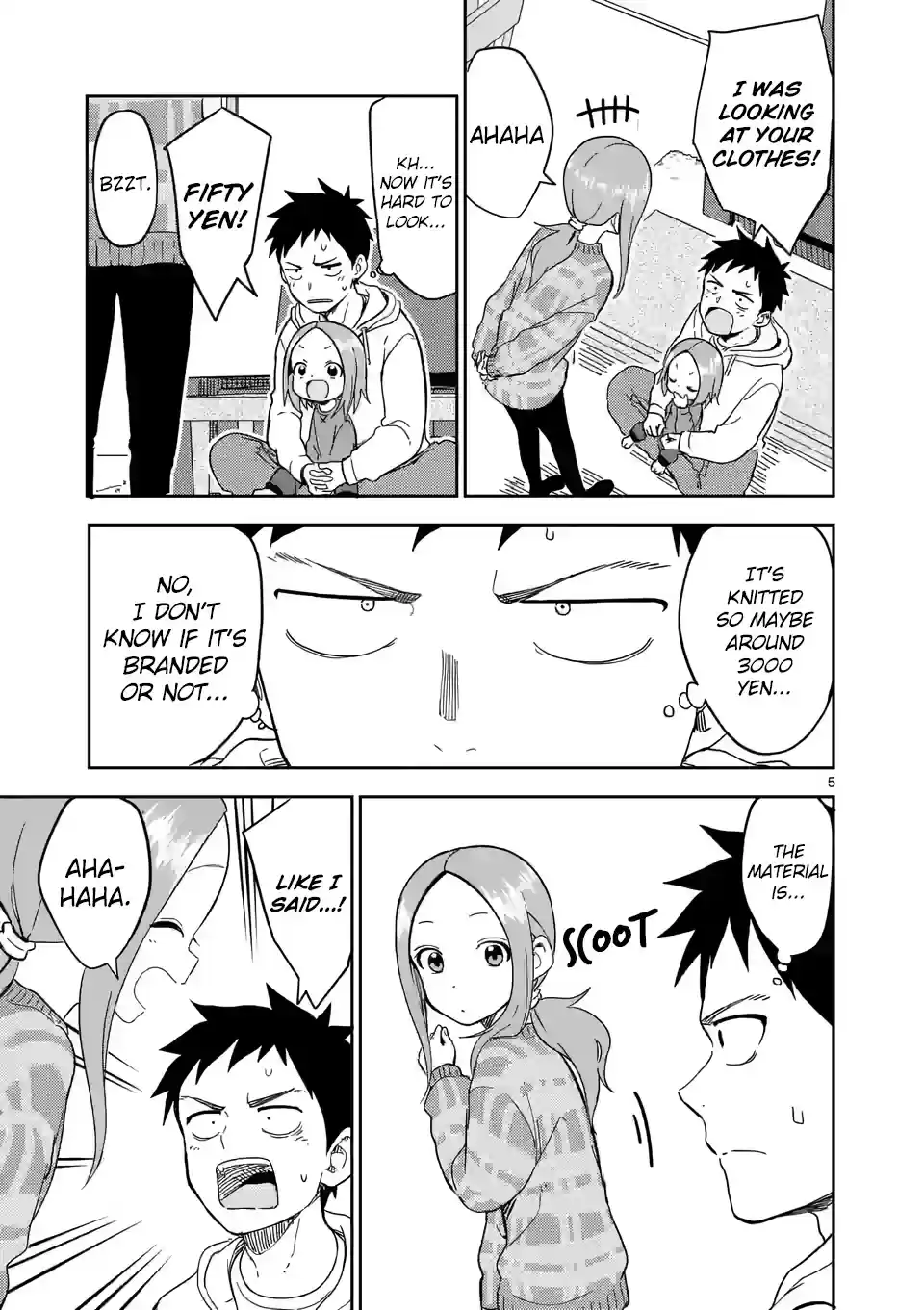Karakai Jouzu No (Moto) Takagi-San Chapter 208