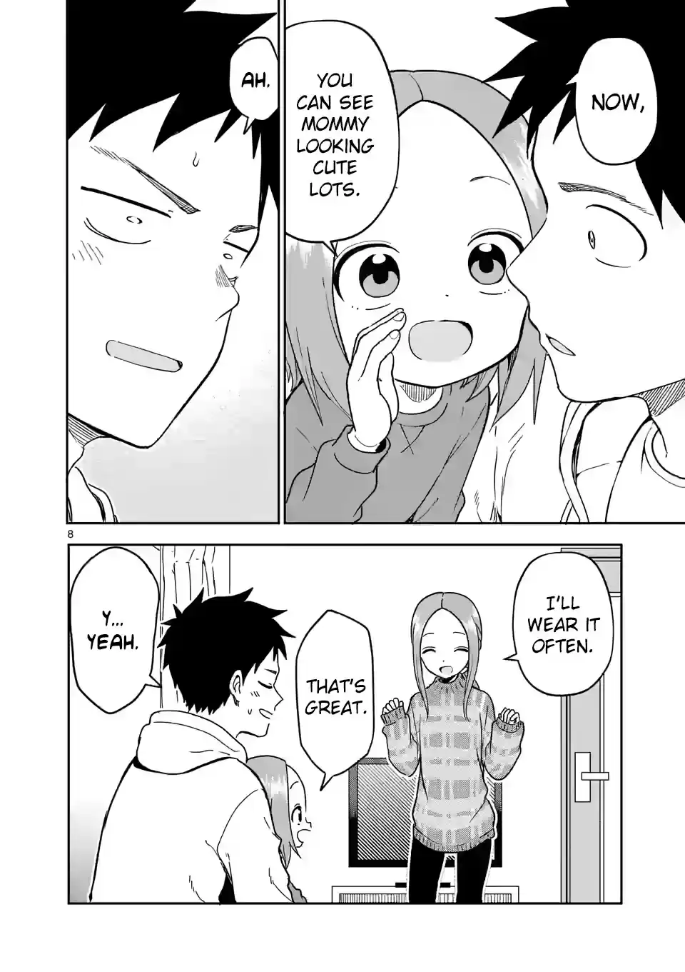 Karakai Jouzu No (Moto) Takagi-San Chapter 208