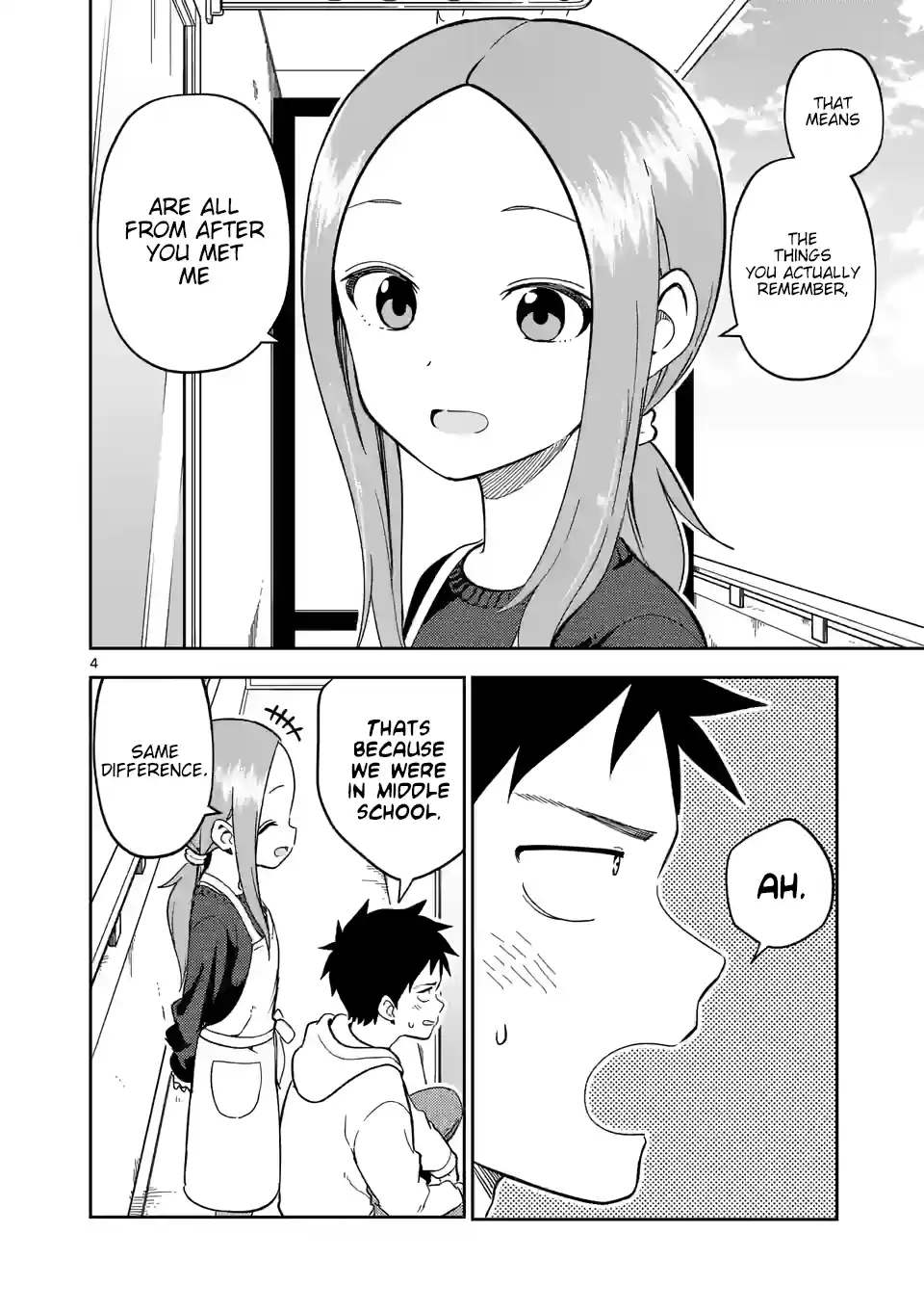 Karakai Jouzu No (Moto) Takagi-San Chapter 210