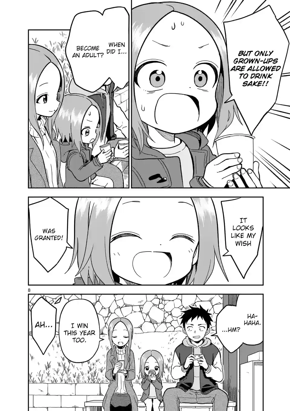 Karakai Jouzu No (Moto) Takagi-San Chapter 211