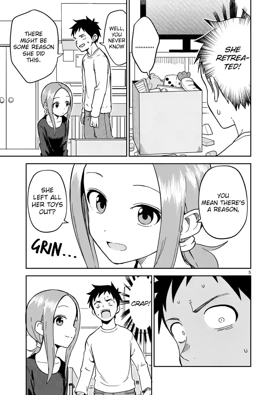 Karakai Jouzu No (Moto) Takagi-San Chapter 215