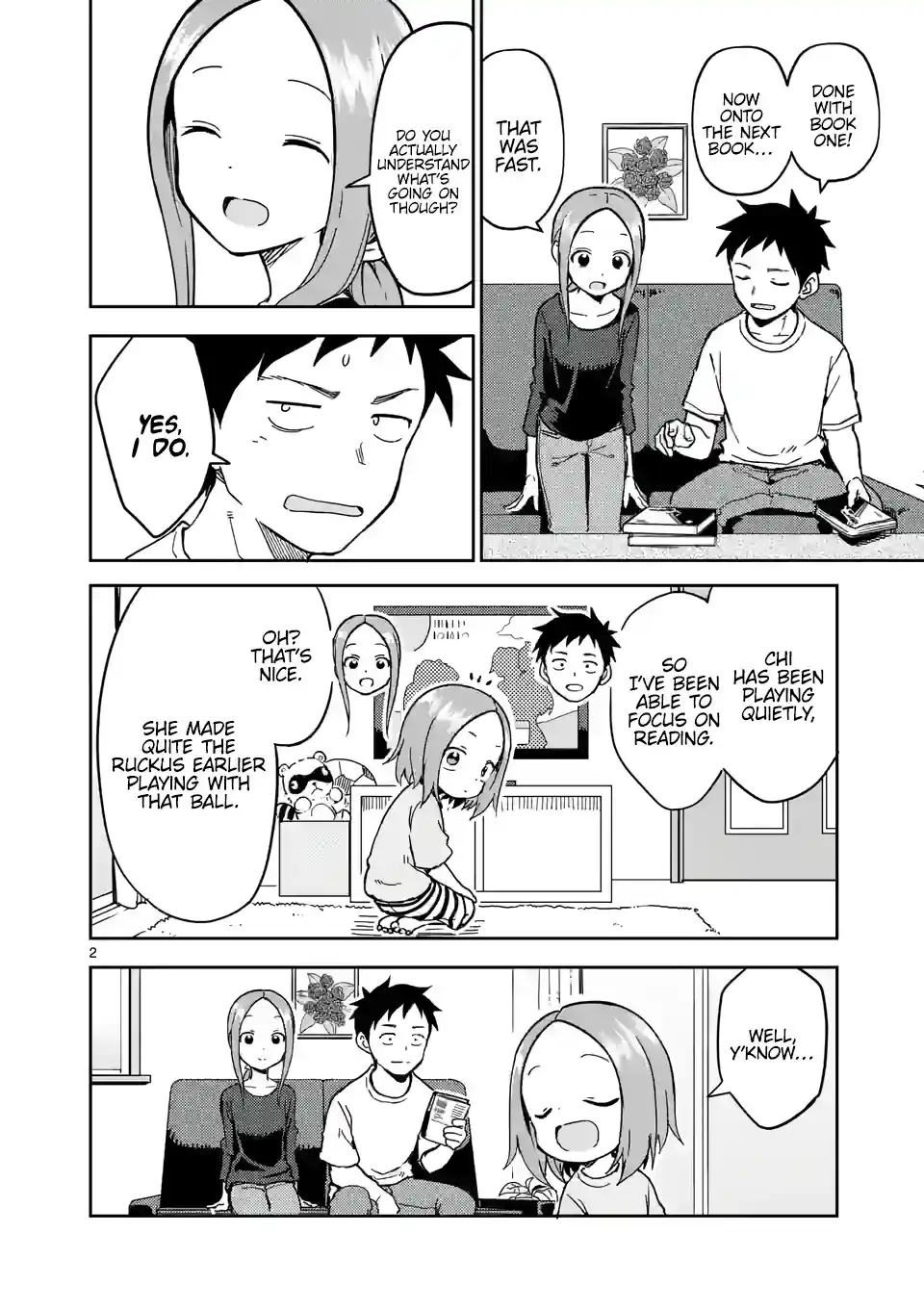 Karakai Jouzu No (Moto) Takagi-San Chapter 227