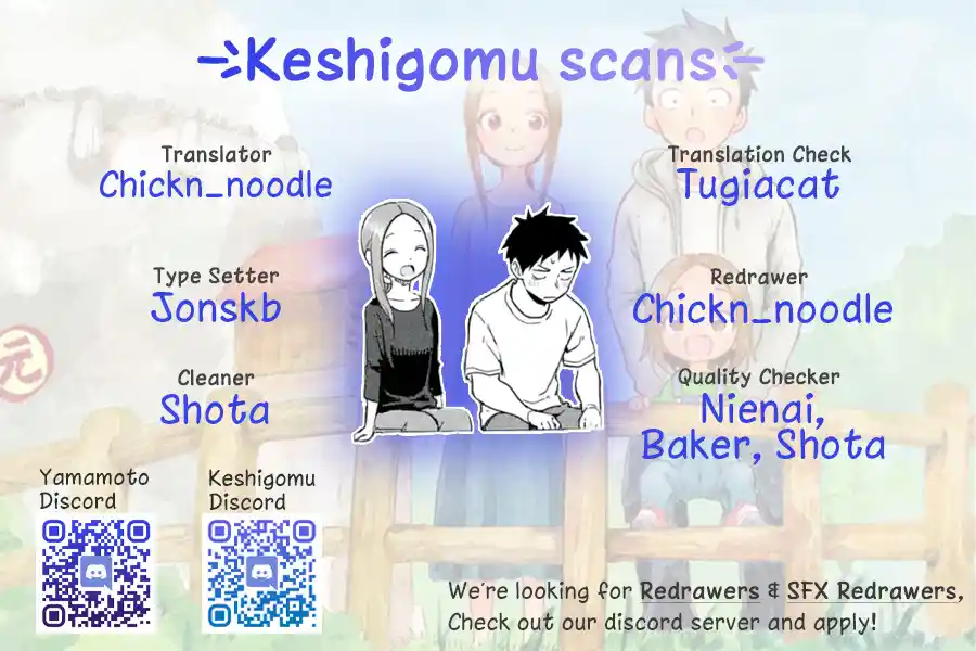 Karakai Jouzu No (Moto) Takagi-San Chapter 234