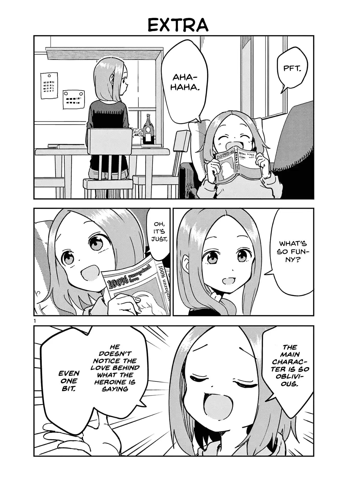 Karakai Jouzu No (Moto) Takagi-San Chapter 268.5