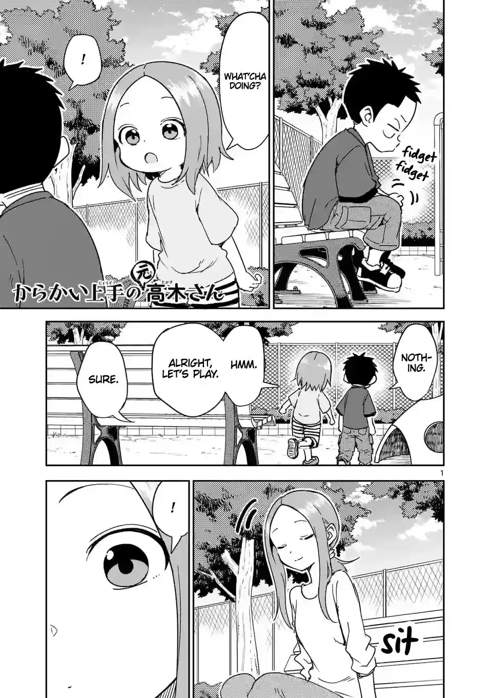 Karakai Jouzu No (Moto) Takagi-San Chapter 279
