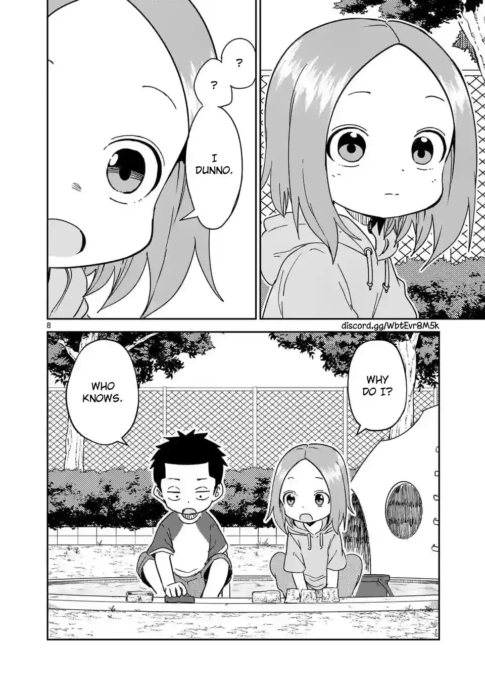 Karakai Jouzu No (Moto) Takagi-San Chapter 286
