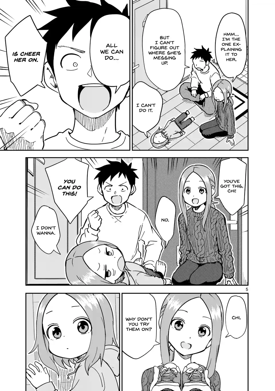 Karakai Jouzu No (Moto) Takagi-San Chapter 304