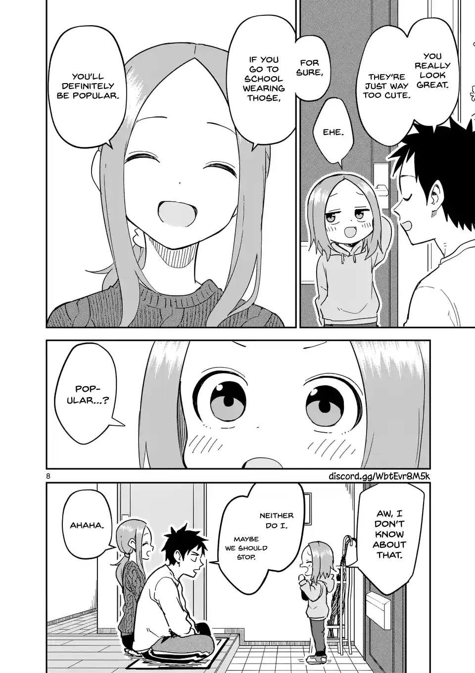 Karakai Jouzu No (Moto) Takagi-San Chapter 304