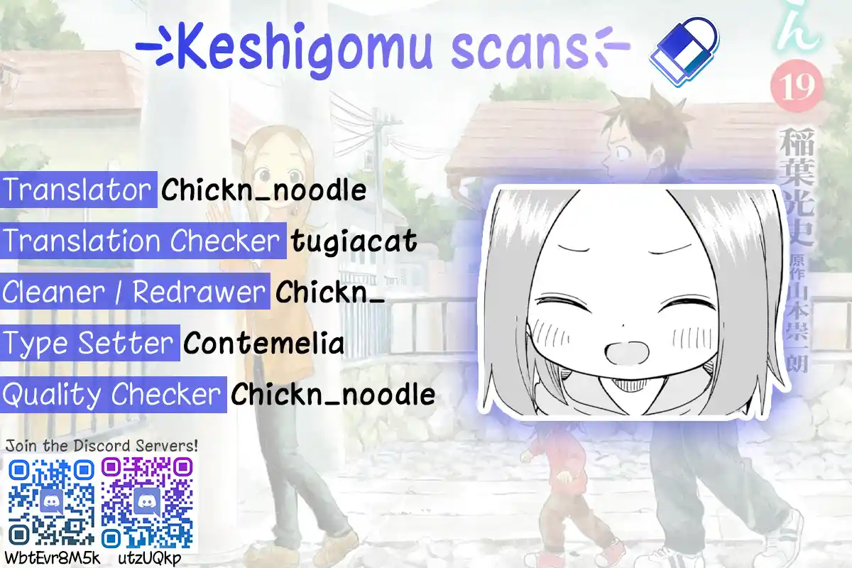 Karakai Jouzu No (Moto) Takagi-San Chapter 304